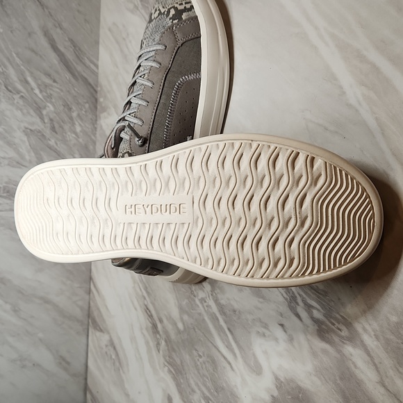 Hey Dude Silver Python "Karina" Slip-On - Picture 5 of 6